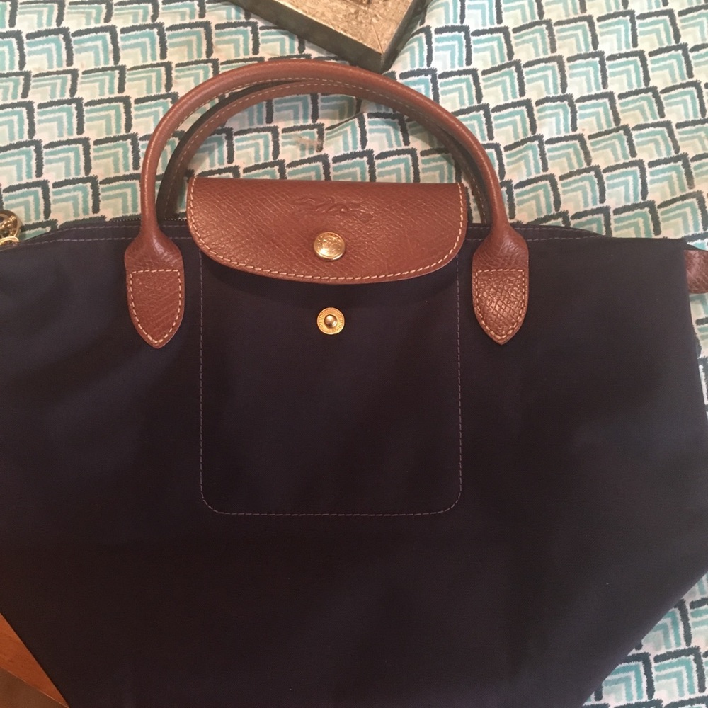 Purple longchamp Bag